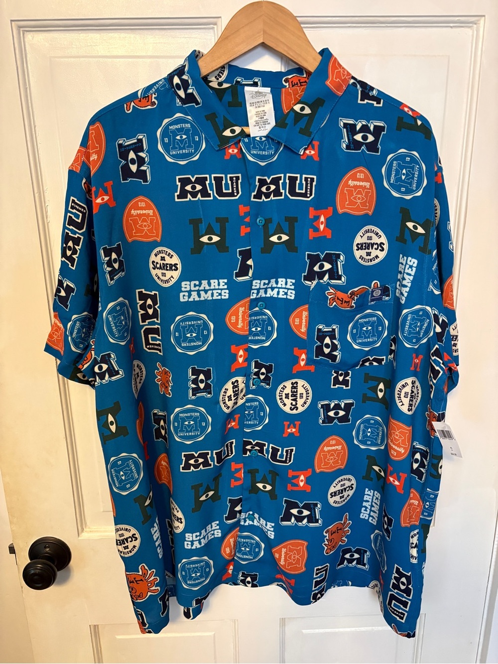 Disney Pixar Monster University shirt NWT XL